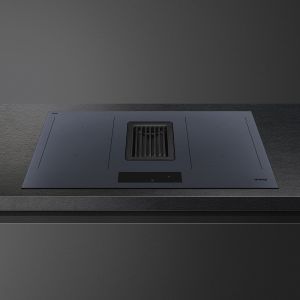 SMEG Linéa Table induction hotte 80cm, Multizone, EvoSlider, A++, HOBD182DG