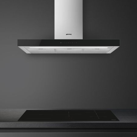 SMEG Classica Table de cuisson 90cm induction Multizone Slider SI1M4954D