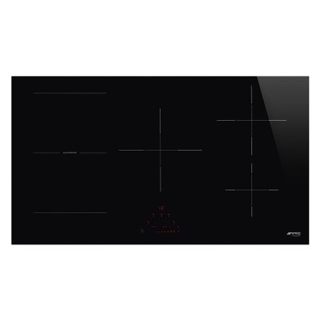 SMEG Classica Table de cuisson 90cm induction Multizone Slider SI1M4954D