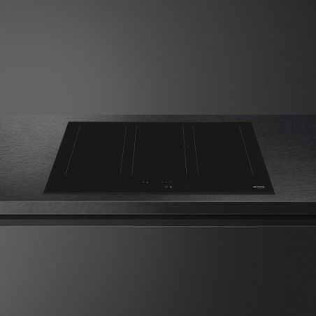SMEG Classica SIM3864D Table induction 80cm 6 foyers Multizone Booster Sécurisée