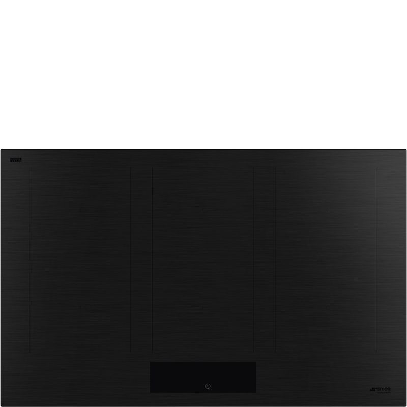 SMEG Classica table induction 80cm, 6 foyers Multizone, EvoSlider, Noir Mat, SIM3864MB
