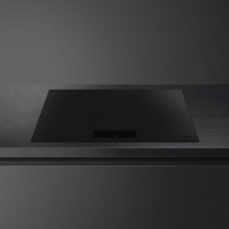 SMEG Classica table induction 80cm, 6 foyers Multizone, EvoSlider, Noir Mat, SIM3864MB