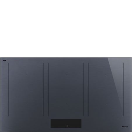 SMEG Linéa Table induction 90cm 6 foyers 3 Multizone Sécurité SIM1964DG