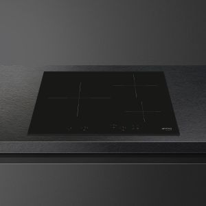 Smeg Universel Table cuisson induction 60cm, 3 foyers, booster, sécurité SI5633D