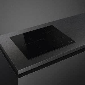 Smeg Universel Table cuisson induction 60cm, 3 foyers, booster, sécurité SI5633D