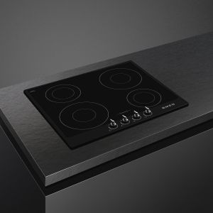 SMEG Victoria Table induction 60cm, 4 foyers booster, sécurité, mode Eco, SI964NM