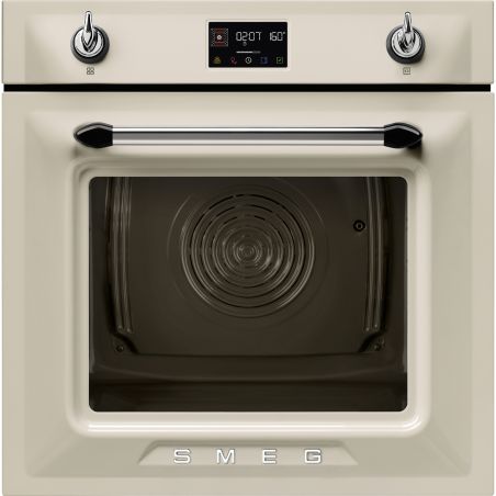 Smeg SOP6902S2PP Victoria Four combiné vapeur 60cm 68L pyrolyse Crème A+