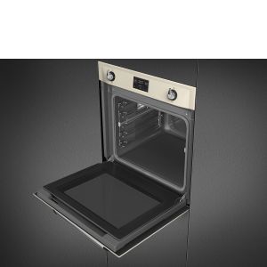 Smeg SOP6902S2PP Victoria Four combiné vapeur 60cm 68L pyrolyse Crème A+