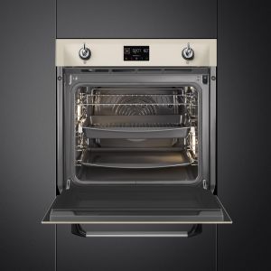Smeg SOP6902S2PP Victoria Four combiné vapeur 60cm 68L pyrolyse Crème A+