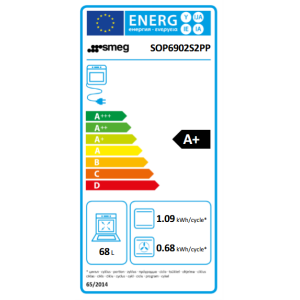 Smeg SOP6902S2PP Victoria Four combiné vapeur 60cm 68L pyrolyse Crème A+