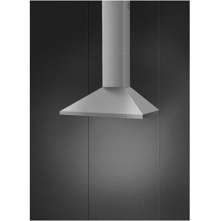 Hotte SMEG Universel 90cm inox satiné, aspiration 620 m³/h, KDC91XE3, LED, filtres alu