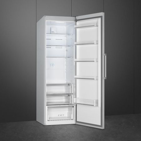 Smeg Universel FS18EV3HX Réfrigérateur 60cm Inox froid ventilé 389L
