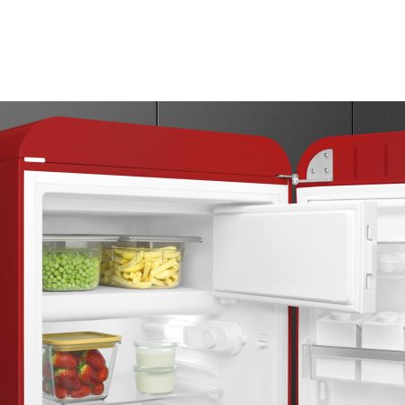 Smeg Années 50 Réfrigérateur 55cm congélateur 4 étoiles FAB10R6