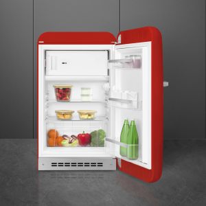 Smeg Années 50 Réfrigérateur 55cm congélateur 4 étoiles FAB10R6