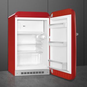 Smeg Années 50 Réfrigérateur 55cm congélateur 4 étoiles FAB10R6