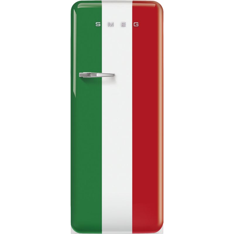 Smeg FAB28RDIT6 Années 50 Réfrigérateur 60cm Drapeau Italien, inverter, 270l