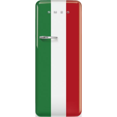 Smeg FAB28RDIT6 Années 50 Réfrigérateur 60cm Drapeau Italien, inverter, 270l