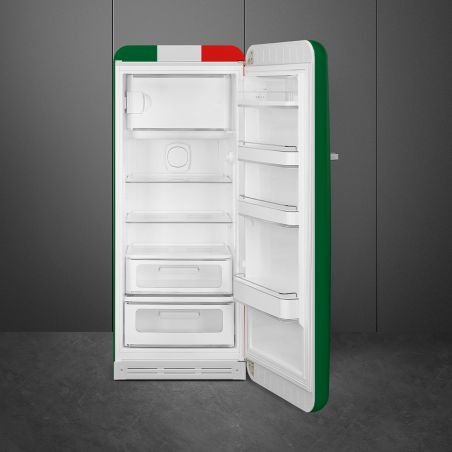 Smeg FAB28RDIT6 Années 50 Réfrigérateur 60cm Drapeau Italien, inverter, 270l