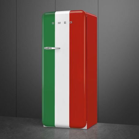Smeg FAB28RDIT6 Années 50 Réfrigérateur 60cm Drapeau Italien, inverter, 270l