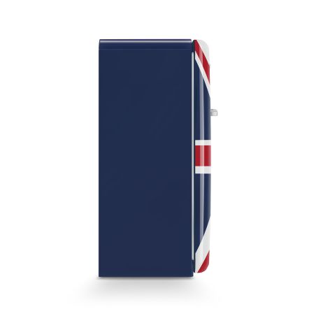 Smeg Union Jack FAB28RDUJ6 – Réfrigérateur Années 50, 270L, Froid brassé, Inverter, Classe C, 60 cm