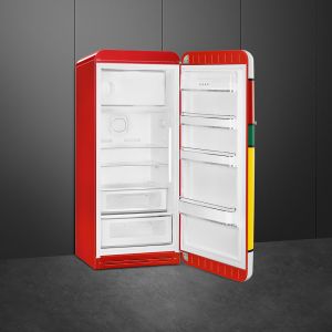 Réfrigérateur SMEG Années 50 FAB28RDMC6 décor multicolore