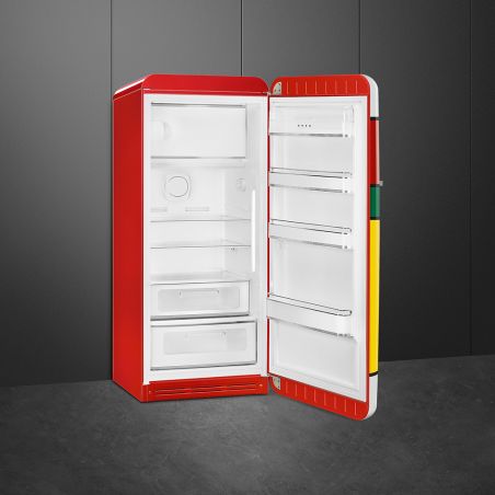 Réfrigérateur SMEG Années 50 FAB28RDMC6 décor multicolore