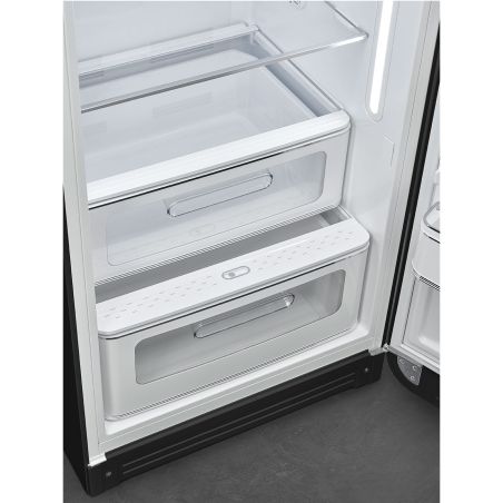 Smeg Années 50 réfrigérateur 1 porte Ardoise, froid brassé, 244L FAB28RDBB6