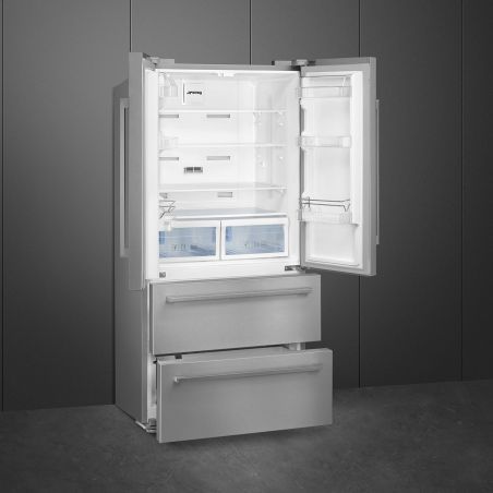 Réfrigérateur Universel Inox Look 4 portes 539l Froid ventilé FQ55FXDE