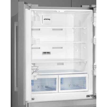 Réfrigérateur Universel Inox Look 4 portes 539l Froid ventilé FQ55FXDE