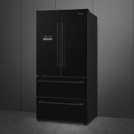 Réfrigérateur Universel Noir 182 cm, Froid ventilé, LED, 539L, Inverter, FQ55FNDE
