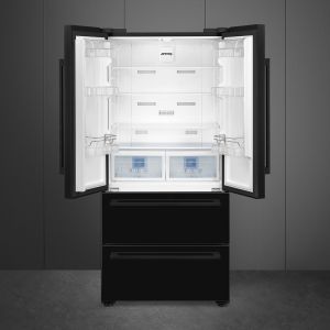 Réfrigérateur Universel Noir 182 cm, Froid ventilé, LED, 539L, Inverter, FQ55FNDE