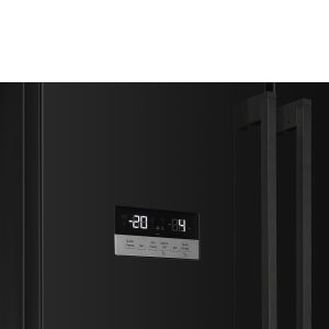 Réfrigérateur Universel Noir 182 cm, Froid ventilé, LED, 539L, Inverter, FQ55FNDE