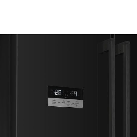 Réfrigérateur Universel Noir 182 cm, Froid ventilé, LED, 539L, Inverter, FQ55FNDE