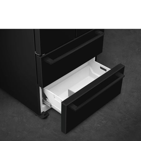 Réfrigérateur Universel Noir 182 cm, Froid ventilé, LED, 539L, Inverter, FQ55FNDE