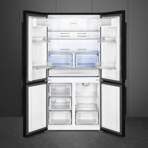 Smeg Universel FQ60NDE 4 portes 90cm réfrigérateur, LED, froid ventilé, 572L