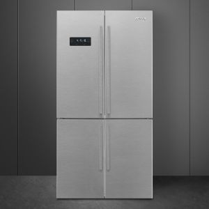 Smeg Universel FQ60XDAIE réfrigérateur 4 portes inox 908mm LED 572L, froid multi-circuits