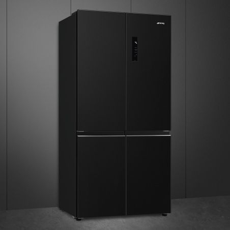 Smeg Universel FQI60KD, réfrigérateur 4 portes 522L, Froid ventilé, Zone convertible, LED, Classe D