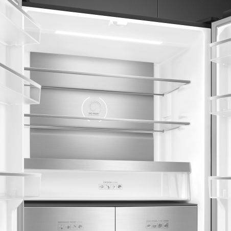 Smeg Universel FQI60KD, réfrigérateur 4 portes 522L, Froid ventilé, Zone convertible, LED, Classe D