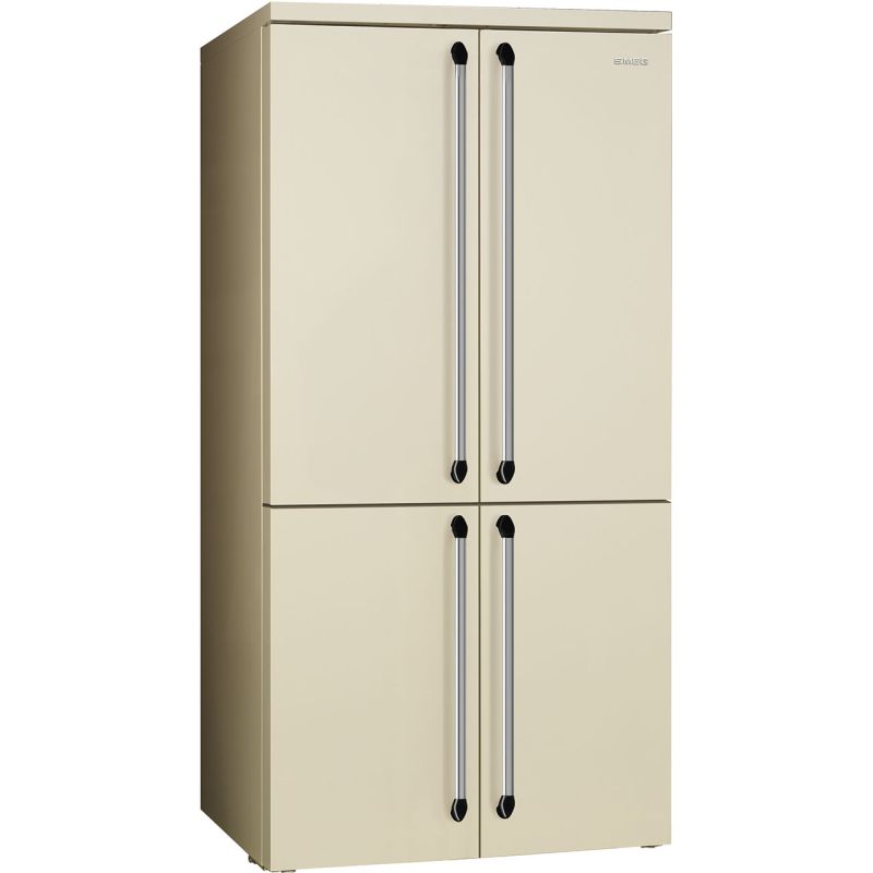 Smeg Victoria réfrigérateur 4 portes 91cm FQ960P6, volumineux, froid ventilé, Inverter, LED