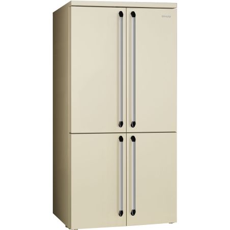 Smeg Victoria réfrigérateur 4 portes 91cm FQ960P6, volumineux, froid ventilé, Inverter, LED