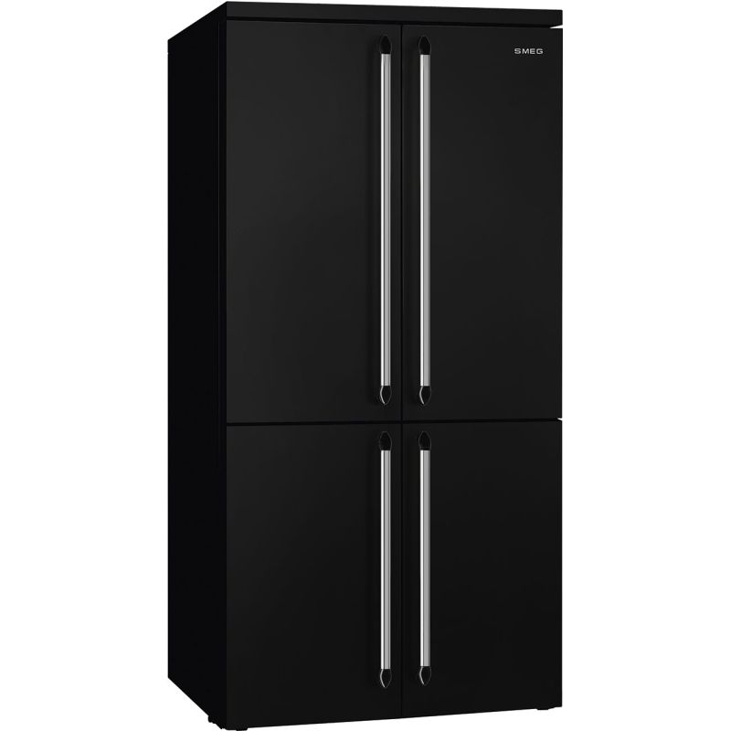 SMEG Victoria FQ960BL6 Réfrigérateur 4 portes 572L, Froid ventilé, Inverter, Noir