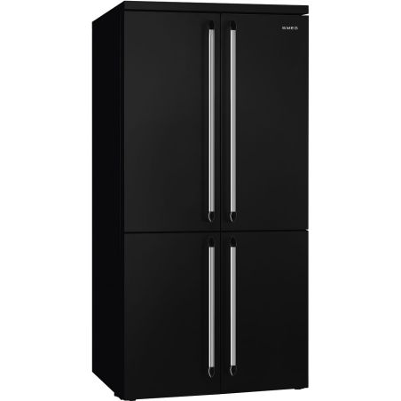 SMEG Victoria FQ960BL6 Réfrigérateur 4 portes 572L, Froid ventilé, Inverter, Noir