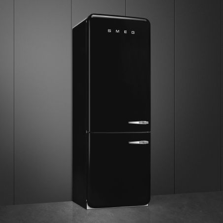 SMEG Années 50 Réfrigérateur combiné 70cm 481L froid ventilé FAB38L6