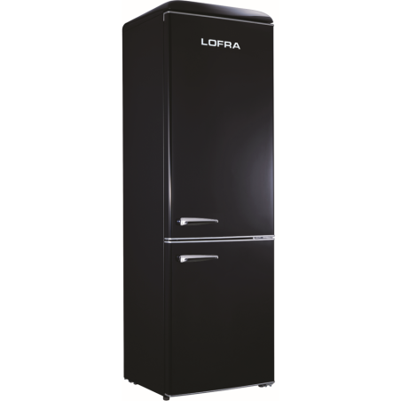 Réfrigérateur rétro 300L Lofra 42dB finition chrome IGT300D/1