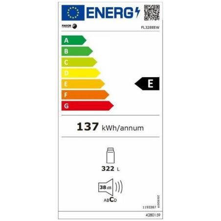 Réfrigérateur FAGOR 1 porte FL328EEW