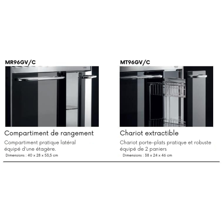 Piano de cuisson Lofra MAXIMA 90 cm gaz MR96GV/C | Gazinière