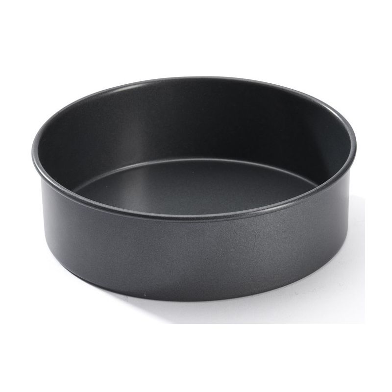 Moule à manqué DE BUYER droit acier antiadhésif Ø16cm