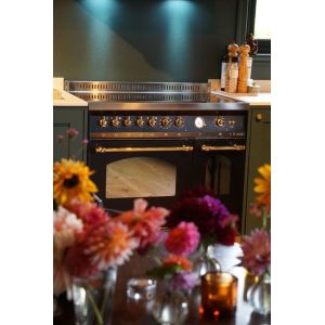 Piano de cuisson Lofra Dolcevita 90cm vitrocéramique 2 fours RNMD96MFTE/V