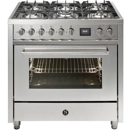 Piano de cuisson Steel ENFASI 90 cm : Élégance et Performance Réunies