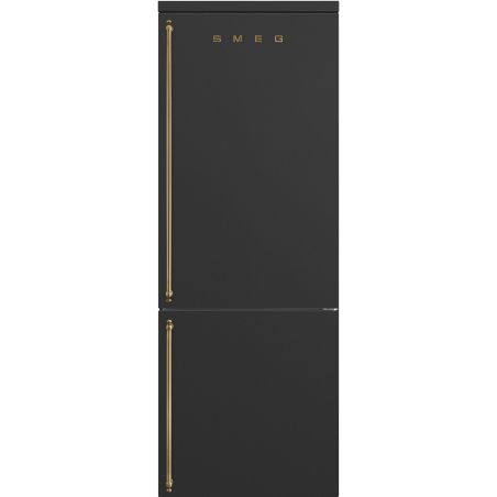 SMEG Combiné Colonial 70cm, Inverter, froid ventilé, alarme, FA8005